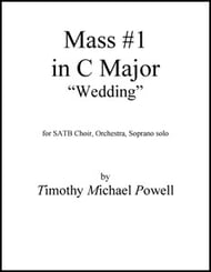 Mass No. 1 in C Major SATB Singer's Edition cover Thumbnail